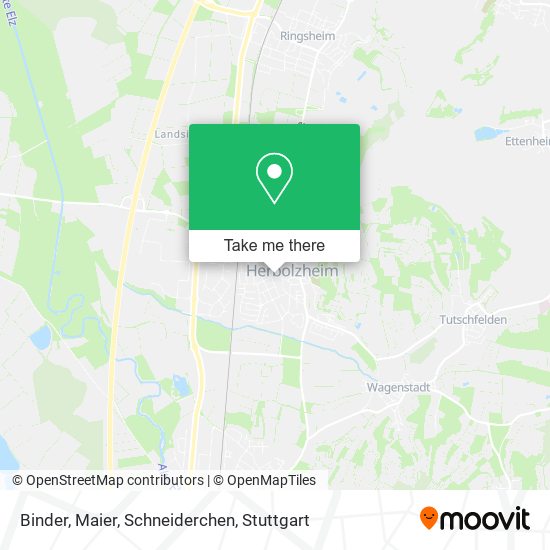 Binder, Maier, Schneiderchen map