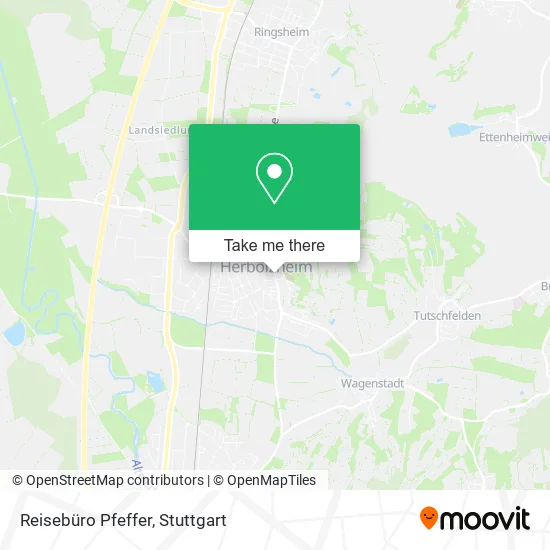 Карта Reisebüro Pfeffer