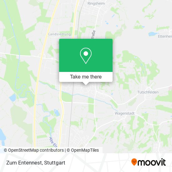 Карта Zum Entennest
