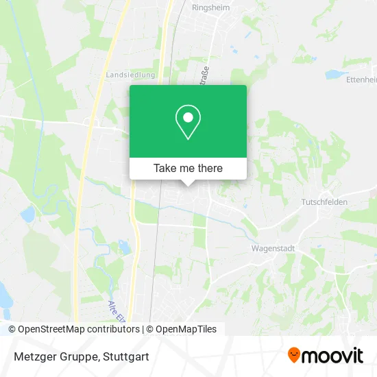 Metzger Gruppe map