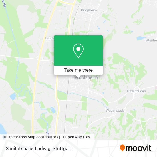 Sanitätshaus Ludwig map