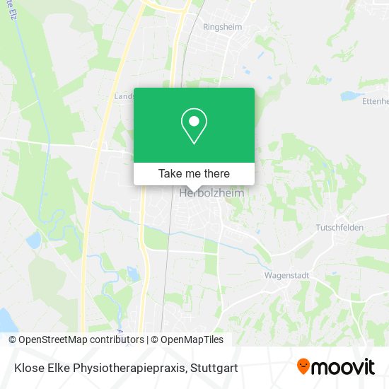 Klose Elke Physiotherapiepraxis map