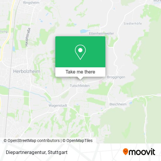 Diepartneragentur map