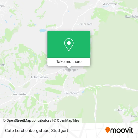 Карта Cafe Lerchenbergstube