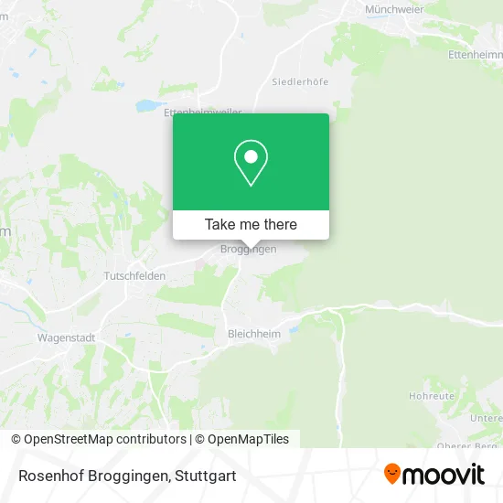 Карта Rosenhof Broggingen