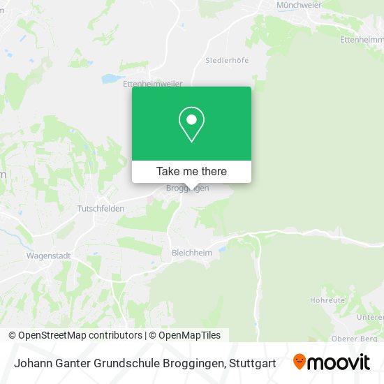Johann Ganter Grundschule Broggingen map