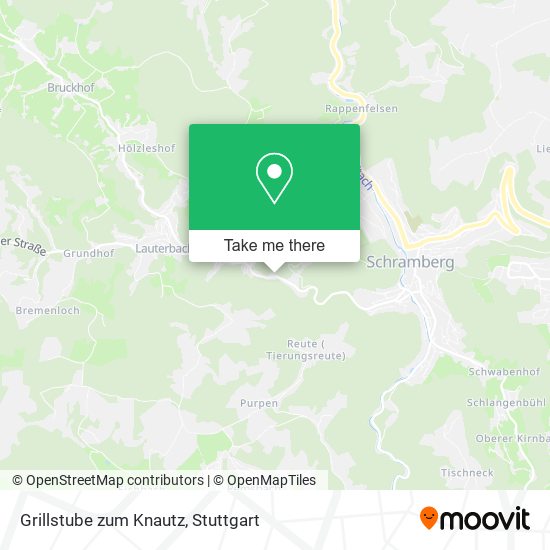 Grillstube zum Knautz map