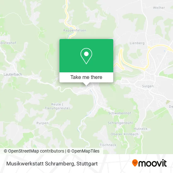 Карта Musikwerkstatt Schramberg