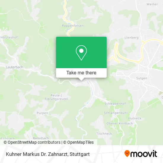 Карта Kuhner Markus Dr. Zahnarzt