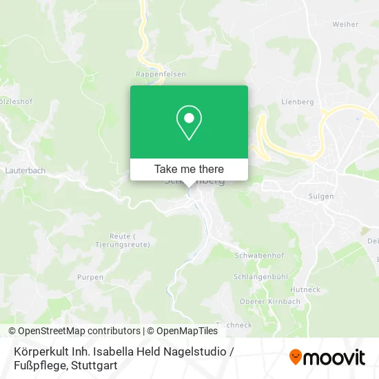 Карта Körperkult Inh. Isabella Held Nagelstudio / Fußpflege