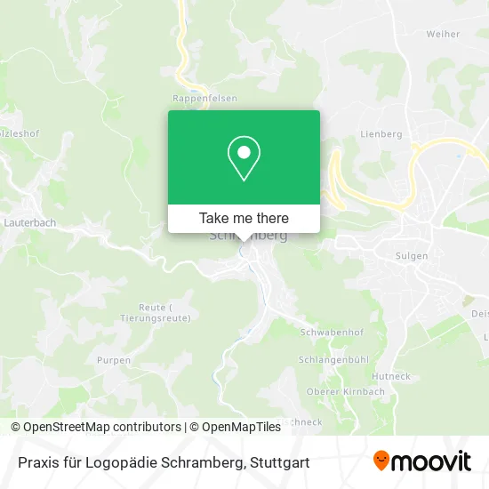 Карта Praxis für Logopädie Schramberg
