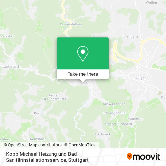 Карта Kopp Michael Heizung und Bad Sanitärinstallationsservice
