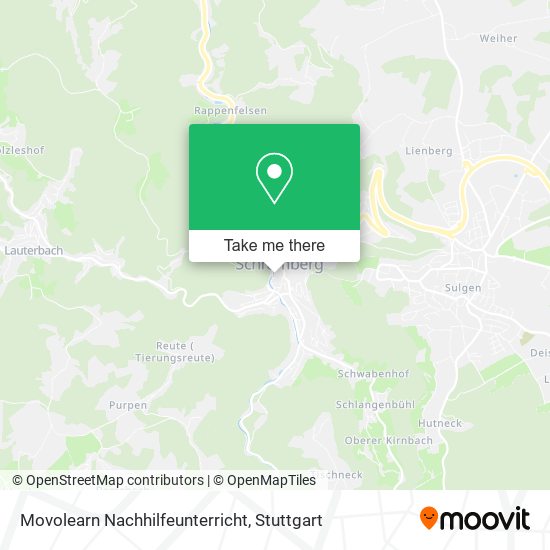 Movolearn Nachhilfeunterricht map