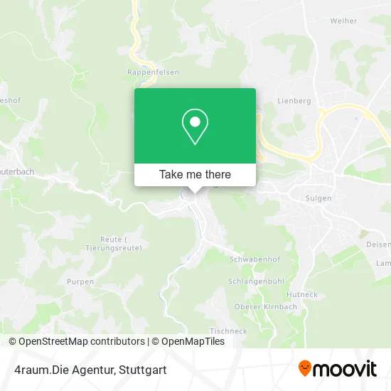 Карта 4raum.Die Agentur