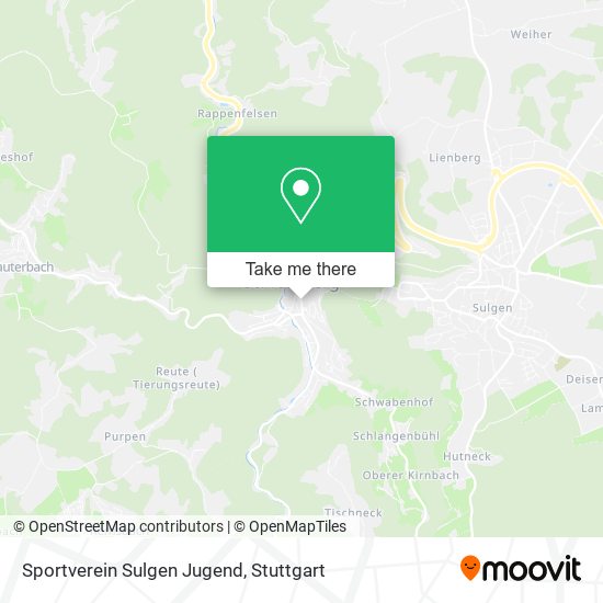 Sportverein Sulgen Jugend map