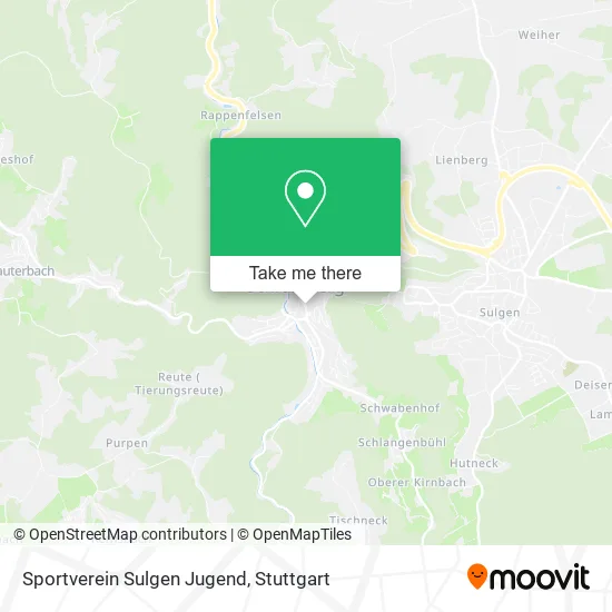 Карта Sportverein Sulgen Jugend
