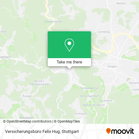 Карта Versicherungsbüro Felix Hug