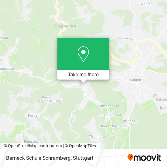 Карта Berneck Schule Schramberg
