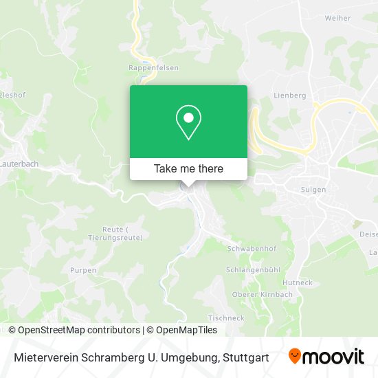 Карта Mieterverein Schramberg U. Umgebung