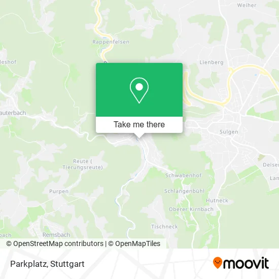 Карта Parkplatz