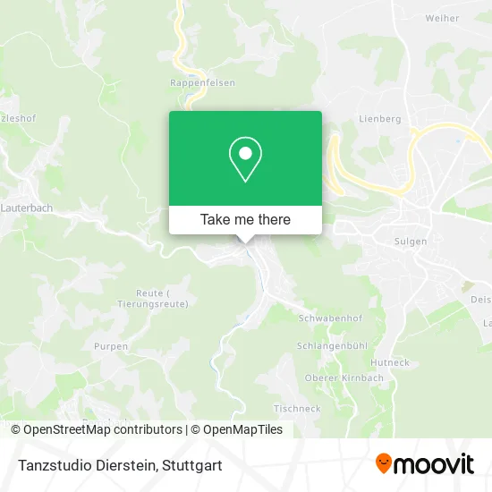 Карта Tanzstudio Dierstein