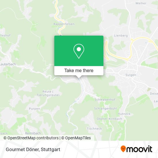 Карта Gourmet Döner