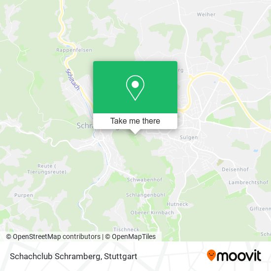 Schachclub Schramberg map