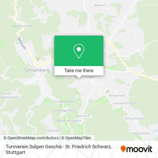 Turnverein Sulgen Geschä.- St. Friedrich Schwarz map