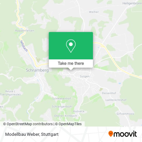 Modellbau Weber map