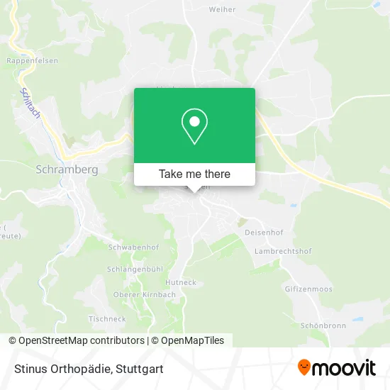 Карта Stinus Orthopädie