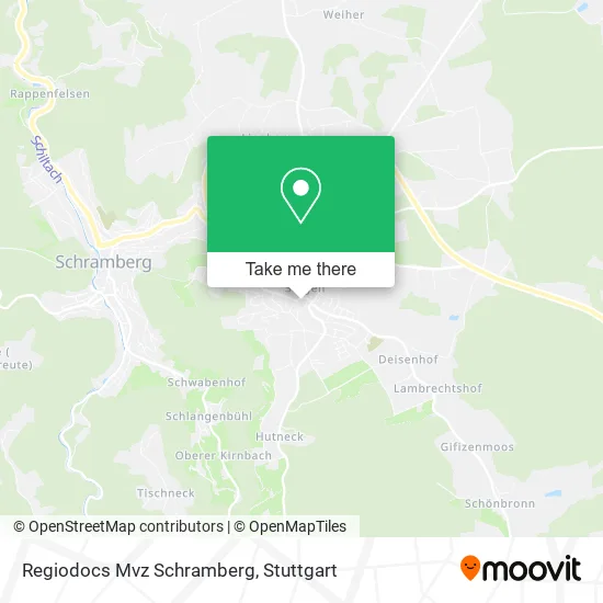 Карта Regiodocs Mvz Schramberg