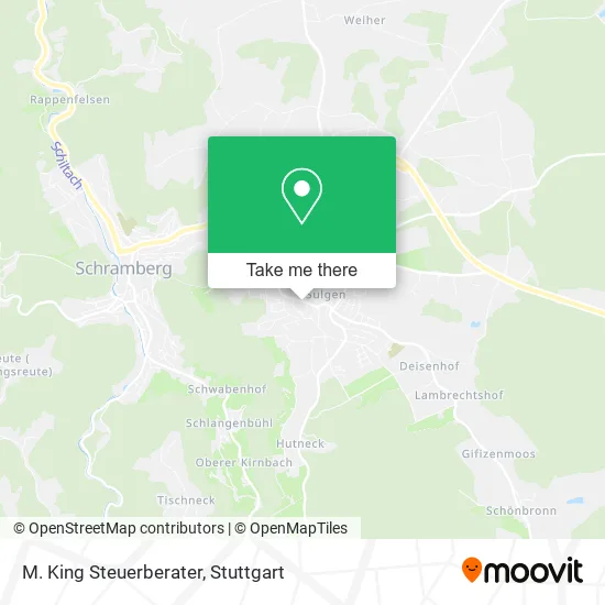 Карта M. King Steuerberater