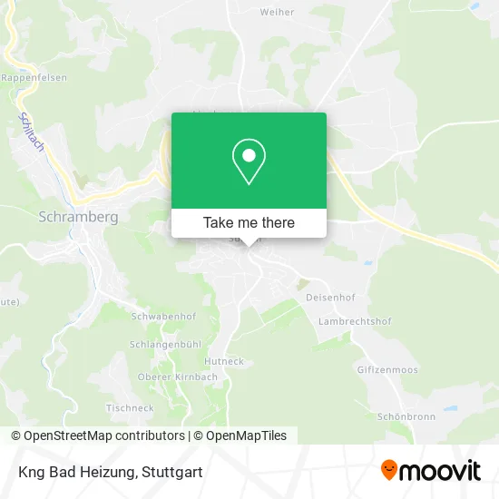 Карта Kng Bad Heizung