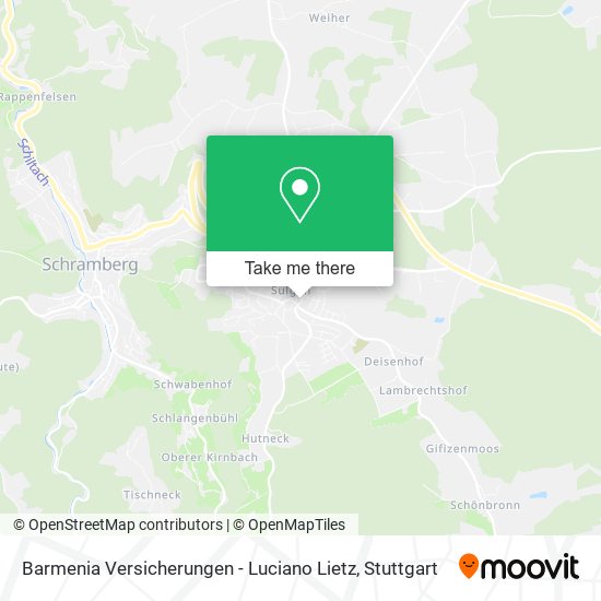 Barmenia Versicherungen - Luciano Lietz map