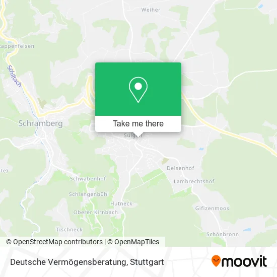 Карта Deutsche Vermögensberatung