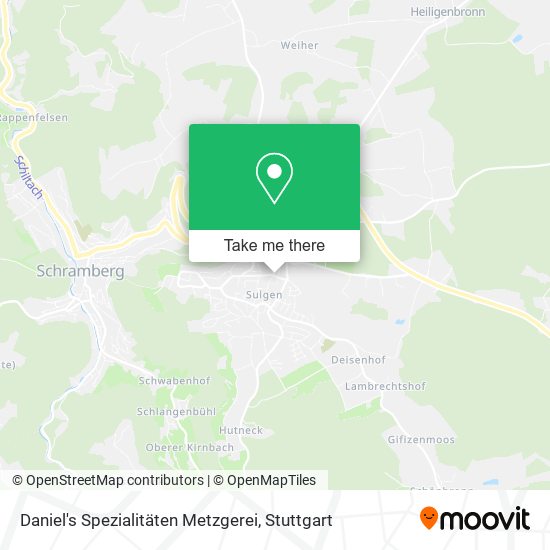 Daniel's Spezialitäten Metzgerei map