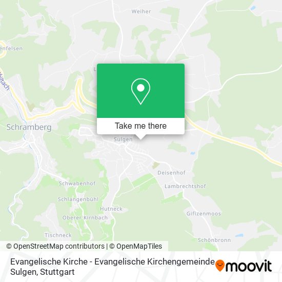 Evangelische Kirche - Evangelische Kirchengemeinde Sulgen map