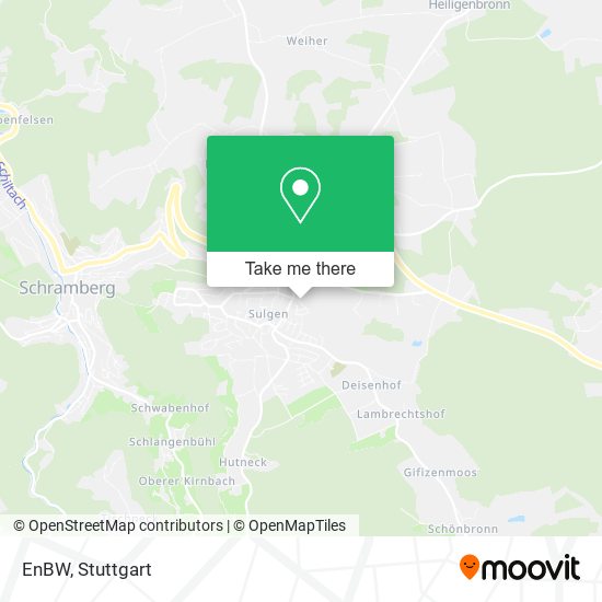 EnBW map