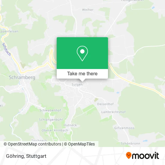 Карта Göhring