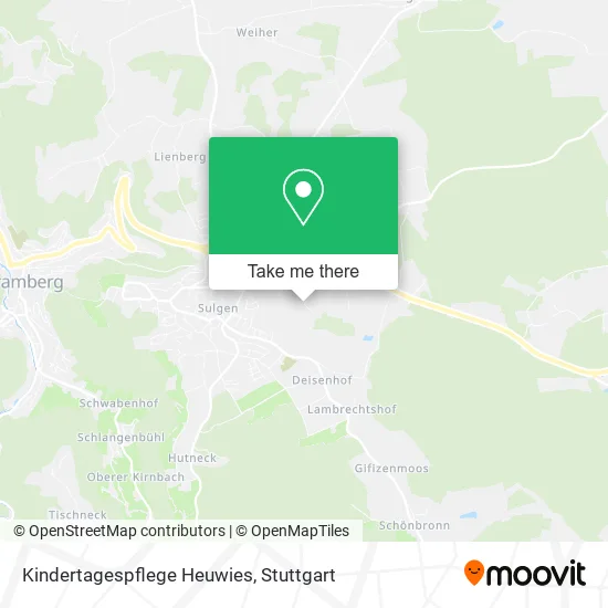 Карта Kindertagespflege Heuwies