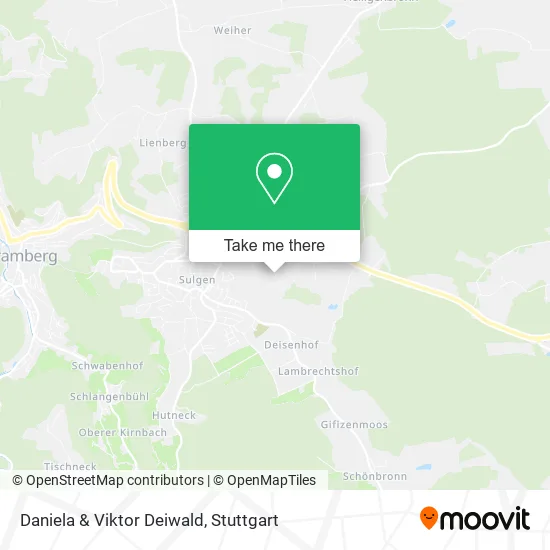 Карта Daniela & Viktor Deiwald
