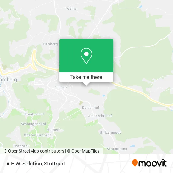 Карта A.E.W. Solution