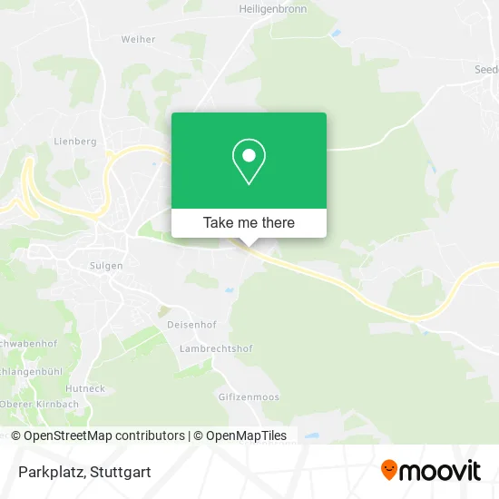 Карта Parkplatz