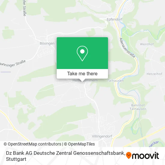 Карта Dz Bank AG Deutsche Zentral Genossenschaftsbank