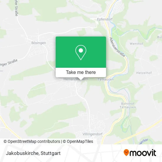 Карта Jakobuskirche