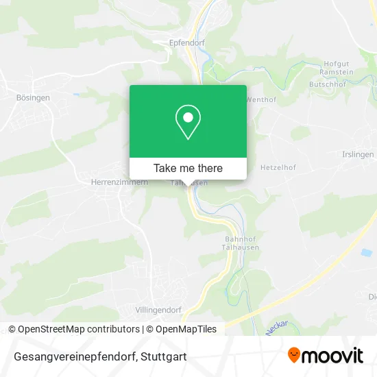 Карта Gesangvereinepfendorf