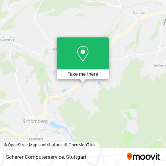 Scherer Computerservice map