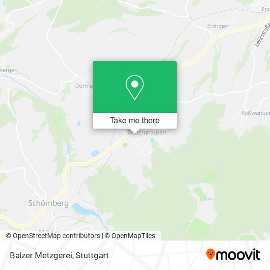 Карта Balzer Metzgerei