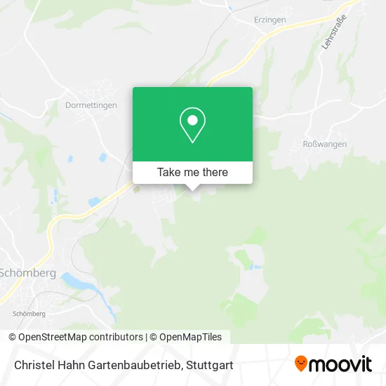 Карта Christel Hahn Gartenbaubetrieb
