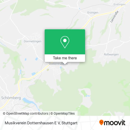 Musikverein Dotternhausen E V map